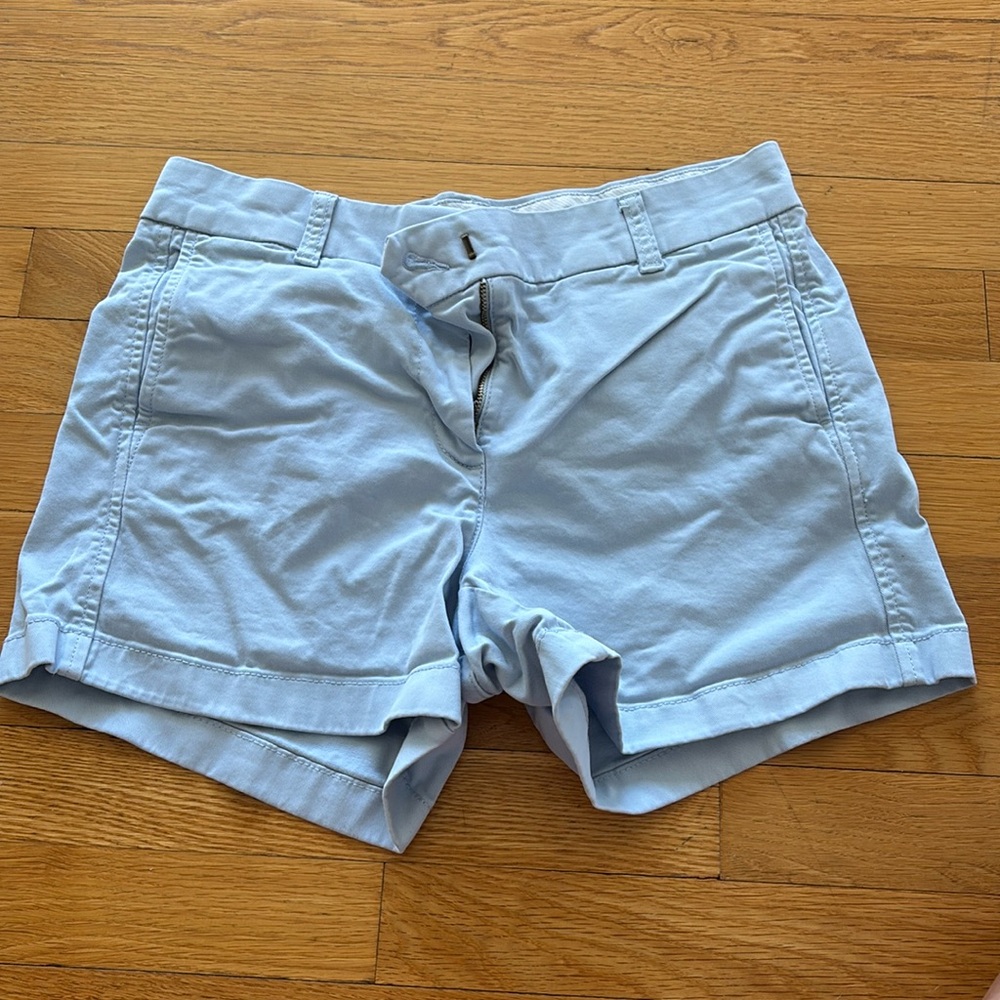 J. Crew Chino Blue Shorts